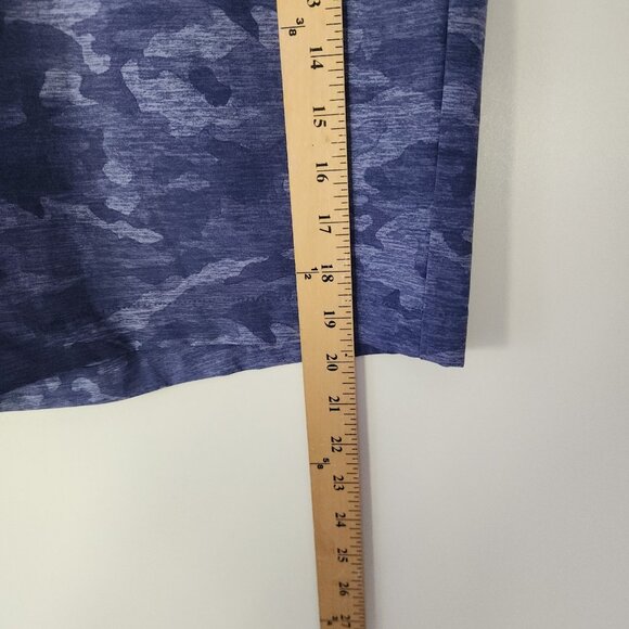 Vineyard Vines Shorts Breaker Short Blue Camo Nylon Spandex Stretch Mens 40 - Picture 10 of 11